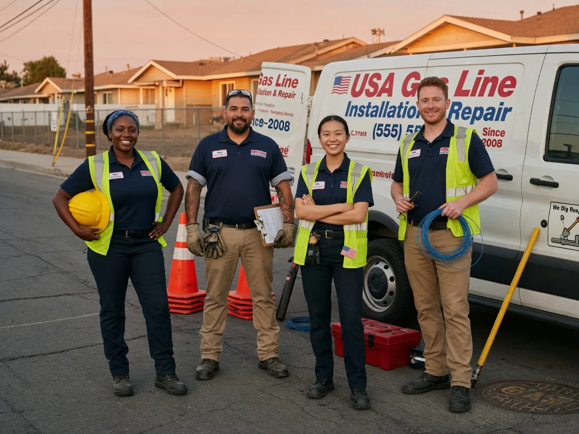 Gas Line Installation company in Three Bridges, NJ